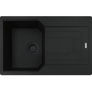 Мийка з сифоном граніт UBG 611-78 Black Edition чорний матовий Franke (114.0699.234)