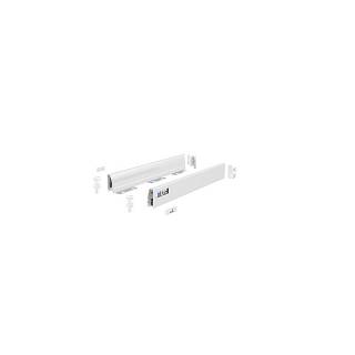 Комплект боковин Atira L=470 мм H=54мм белый (9307091) Hettich + 2 крепеж задней стенки из ДСП + кре
