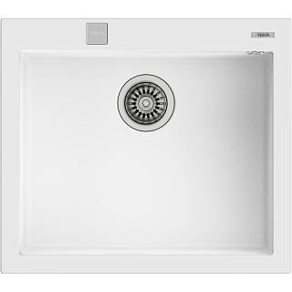 Мойка FORSQUARE 50.40 TG Tegranit ультра белый Teka (115230009)