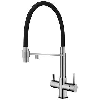 Змішувач Fabiano FKM 31.43 Inox Black Fabiano