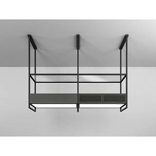 Вытяжка островная OPEN SUITE SUPERIOR BL MAT/F/160 черная матовая ELICA