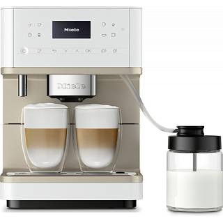 Кавомашина зернова соло CM 6360 LOCM діамантовий білий Miele