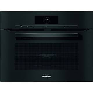 Компактный духовой шкаф с СВЧ H 7840 BM OBSW черный обсидиан Miele