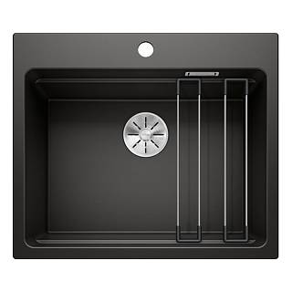 Мийка ETAGON 6 SILGRANIT чорний BLANCO (525890)