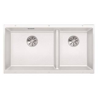 Мойка SUBLINE 480/320-U SILGRANIT (мпс.) белый BLANCO (523588)