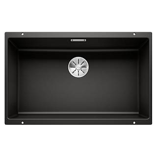 Мойка SUBLINE 700-U SILGRANIT (мпс.) черный BLANCO (526001)