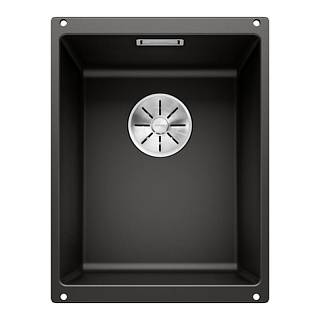 Мойка SUBLINE 320-U SILGRANIT (мпс.) черный BLANCO (525983)
