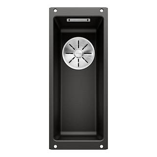 Мойка SUBLINE 160-U SILGRANIT (мпс.) черный BLANCO (525981)