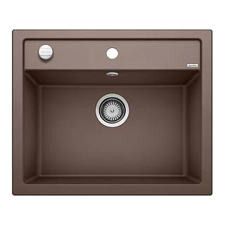 Мойка DALAGO 6 SILGRANIT (мпс./врезная) кофе BLANCO (515066)