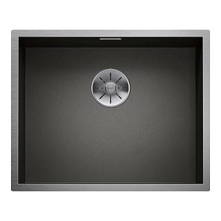 Мийка ZEROX 500-U (мпс.) нерж.сталь Dark Steel BLANCO (526243)