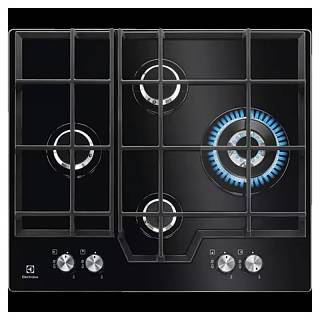 Варочная поверхность газовая KGG6456K 60см черный Electrolux