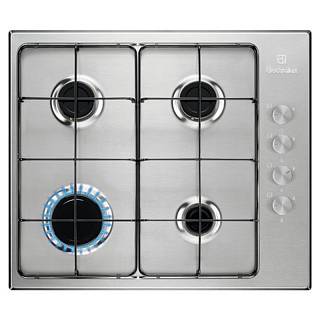 Варильна поверхня газова KGS6404SX 60см нерж. сталь Electrolux