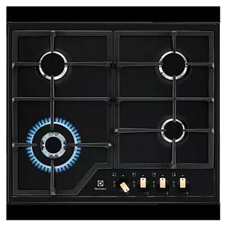 Варочная поверхность газовая KGS6436RK 60см черный матовый Electrolux