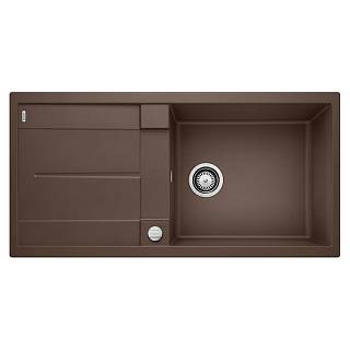 Мойка METRA XL 6 S SILGRANIT (мпс./врезная) кофе BLANCO (515287)
