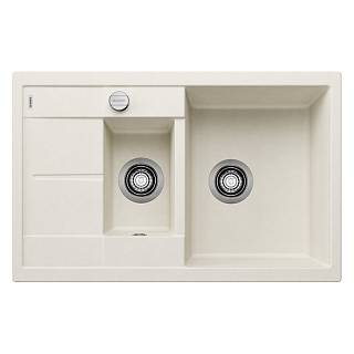 Мийка METRA 6 S Compact SILGRANIT (мпс./врізна) ніжний білий BLANCO (527114)