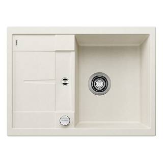Мойка METRA 45 S Compact SILGRANIT (мпс./врезная) нежный белый,  BLANCO (527102)