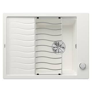Мойка ELON 45 S SILGRANIT (мпс./врезная) белый BLANCO (524818)