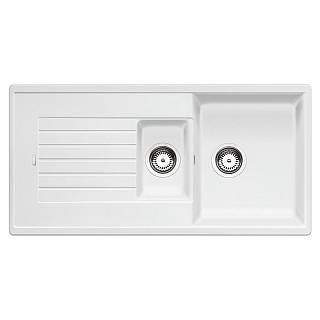 Мойка ZIA 6 S SILGRANIT (мпс./врезная) белый BLANCO (514742)