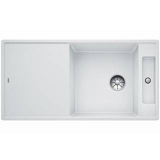 Мойка AXIA III XL 6 SF SILGRANIT (в уровень) белый. доска стекло BLANCO (523529)