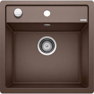 Мойка DALAGO 5-F SILGRANIT (в уровень) кофе BLANCO (518536)