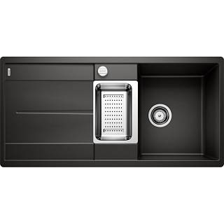 Мойка METRA 6 SF SILGRANIT (в уровень) черный BLANCO (525929)