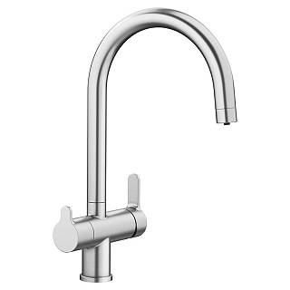 Змішувач TRIMA PVD steel нерж. сталь BLANCO (525803)