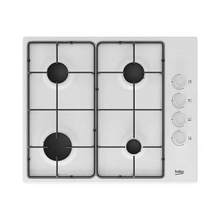Варочная поверхность газовая белая HIGG64123SW Beko