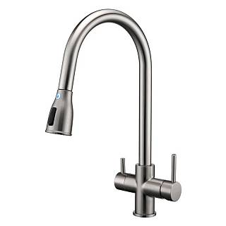 Смеситель комбинированный FKM 3122 Inox Fabiano
