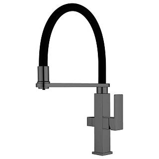 Змішувач комбінований FKM 3120 Black Steel Fabiano