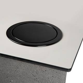 Система для сміття в стільницю Ferro Fiori 9070.208,  нержавіюча сталь,  чорний