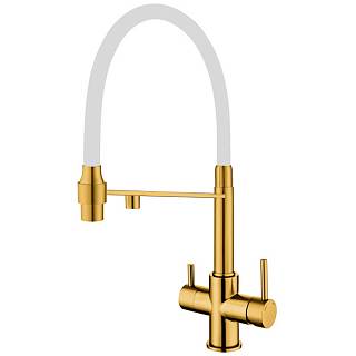 Смеситель комбинированный FKM 3143 Nano Gold Fabiano