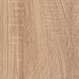 Компакт-плита FUNDERMAX HPL (Fine Hammer) 0877 FH Light Sawcut Oak / черное ядро ​​4100x640x12