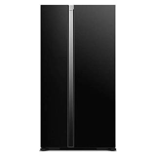 Холодильник SBS R-S700PUC0GBK черное стекло Hitachi