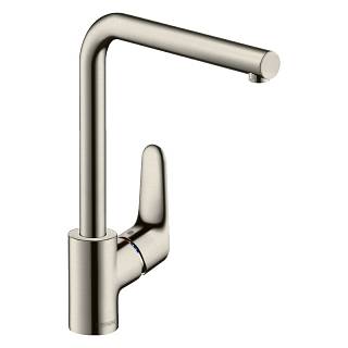 Смеситель для кухни Focus KM280 сталь Hansgrohe (31817800)