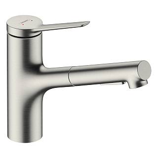 Смеситель для кухни Zesis M33 KM150 (в/ш) сталь Hansgrohe (74800800)