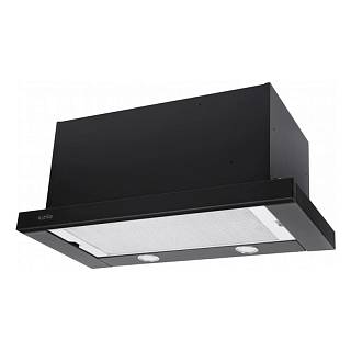 Телескопічна витяжка GARDA 60 BK (1300) SMD LED VENTOLUX