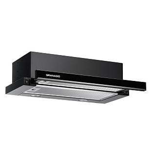 Вытяжка Telde 603-700 black glass GRANADO