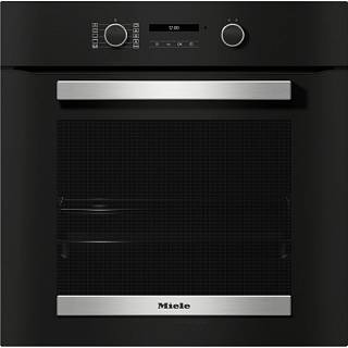 Встроенный духовой шкаф 60 см H 2465 BP OBSW/EDST-LOOK черный обсидиан Miele