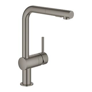 Змішувач Minta,  матовий графіт Grohe (30274AL0)