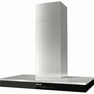 Вытяжка пристенная DA 6698 W CleanSteel Miele