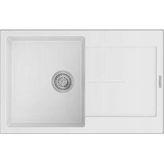 Мийка граніт Navio 79x50 Alpine White Fabiano