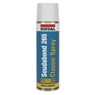 Клей-спрей контактный Soudabond 265 каучуковий 500 мл Soudal
