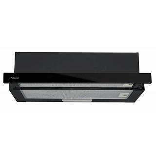 Вытяжка телескопическая черная SlimLine 60 Black Glass Fabiano