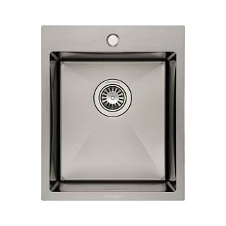 Мойка стальная Pravia S201 black (410*500*220mm) GRANADO