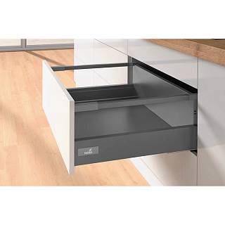 Комплект для шухляди Atira,  част.в. L=350 H=176,  антрацит Hettich