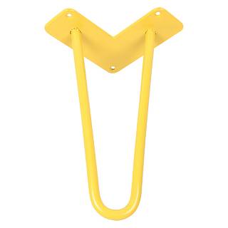 Ніжка меблева HAIRPIN Leg 2ROD Small h15см жовта