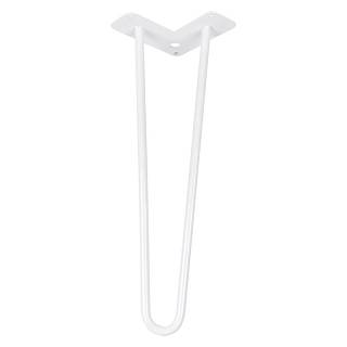 Ножка мебельная HAIRPIN Leg 2ROD Small h46см белая
