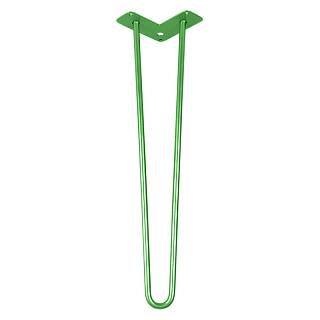 Ножка мебельная HAIRPIN Leg 2ROD Big h55см зеленая