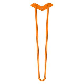 Ножка мебельная HAIRPIN Leg 2ROD Big h55см оранжевая