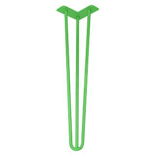 Ножка мебельная HAIRPIN Leg 3ROD Big h55см зеленая